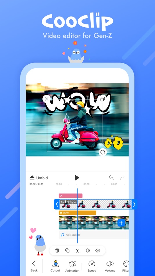 #1. Cooclip - GenZ Video Editor (iOS) 由: Versa, Inc.