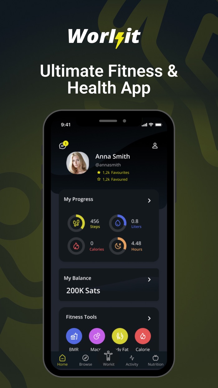 Workit Fitness and Earn Bitcoin