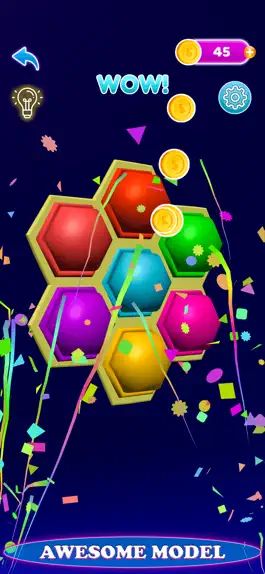 Game screenshot Pop It Neon 3D Antistress Toys hack
