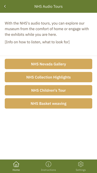 Museum Visitor Guide Screenshot