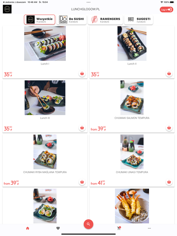 Screenshot #4 pour LUNCHGLOGOW.PL