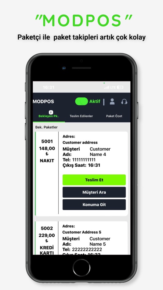 #1. Modpos Paketçi (iOS) By: SERDAR SERT