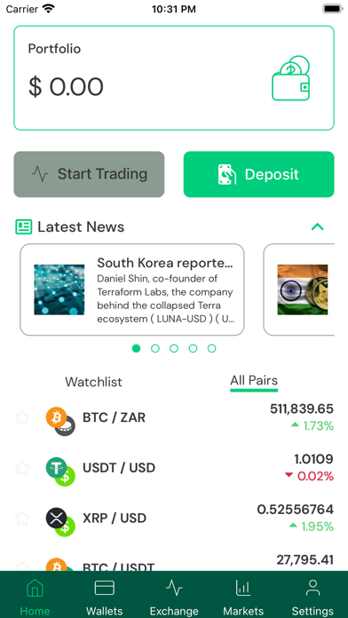 BlockKoin Screenshot