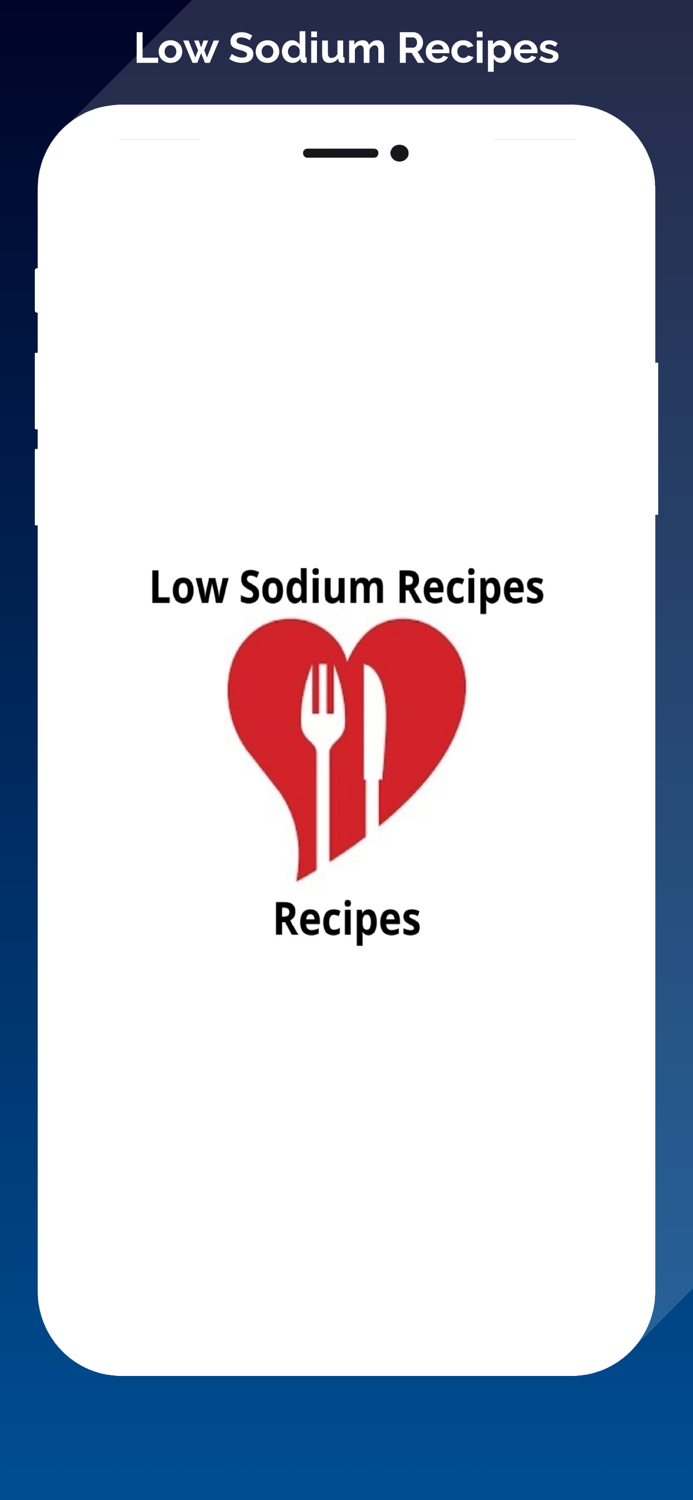 Low Sodium Recipes App