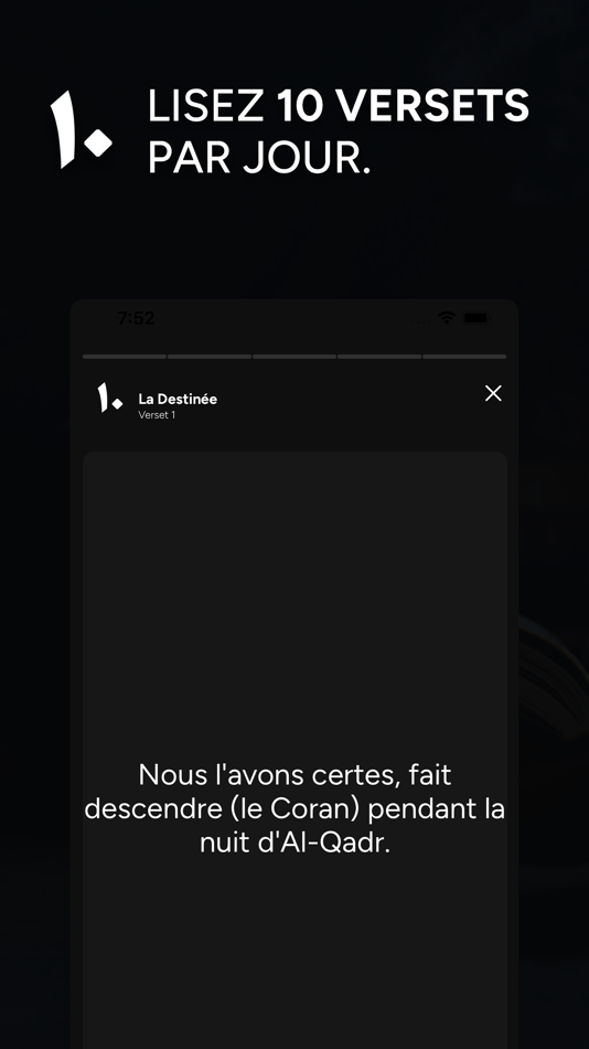 #2. Dix Versets - Lecture du Coran (iOS) 由: THE KF COMPANY