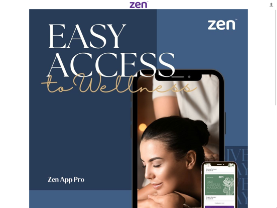 Zen Wellness Massage App