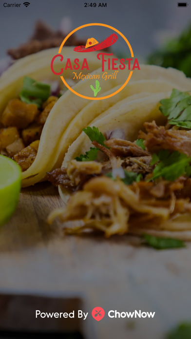 Casa Fiesta Mexican Grill Screenshot