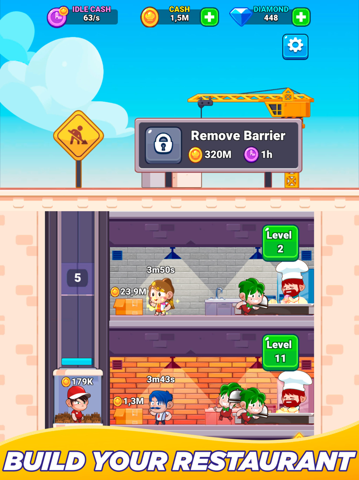 Idle Restaurant Empire Tycoon