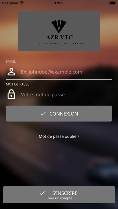 TAXI AZR VTC BORDEAUX Screenshot 2 - AppWisp.com TAXI AZR VTC BORDEAUX Screenshot 2 - AppWisp.com
