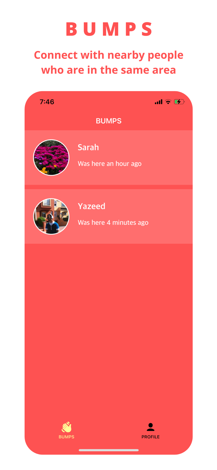 Bump - Add People Nearby