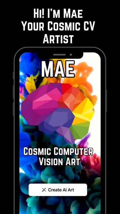 Mae-CV Cosmic Art Screenshot