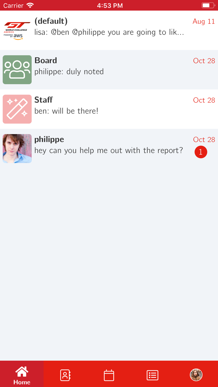 GT World Challenge America App