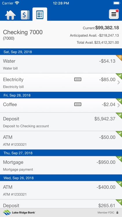Lake Ridge Bank: Go Mobile screenshot-4