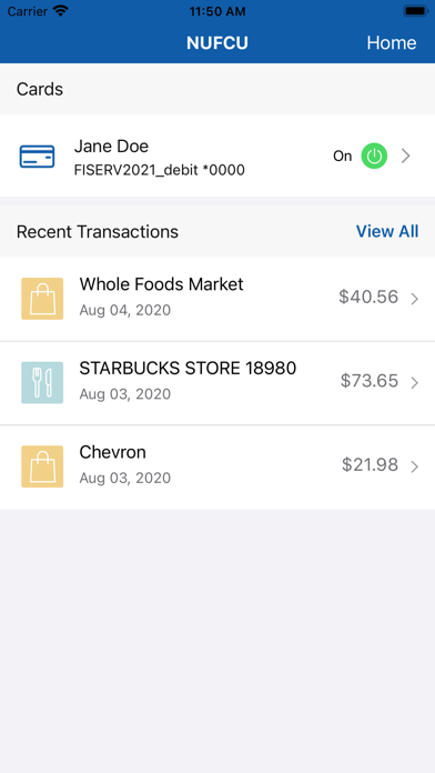 Neighbors United FCU Screenshot