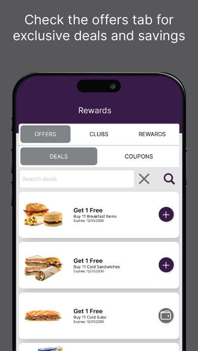 Crownway Mart Rewards Screenshot