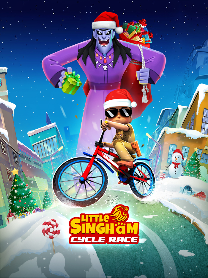 Little Singham Cycle Race