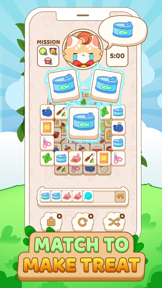 #4. Tile Cat 3 - Puzzle Match (iOS) Bởi: ABI GLOBAL LTD.