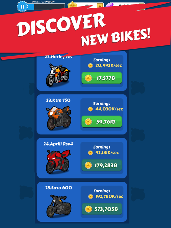 Screenshot #6 pour Merge Bike Game