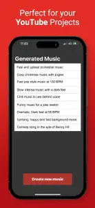 AI Music Creator for YouTube screenshot #2 for iPhone