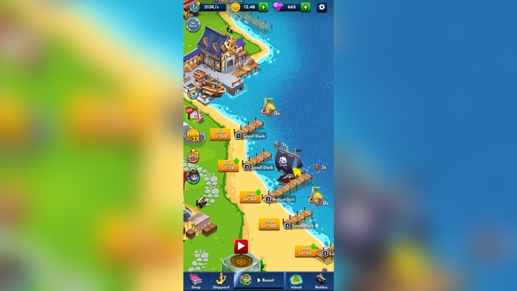 Idle Pirate Tycoon: Gold Sea screenshot-4