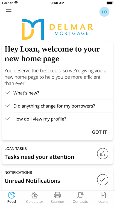 My Home Loan - Delmar Mortgage Screenshot