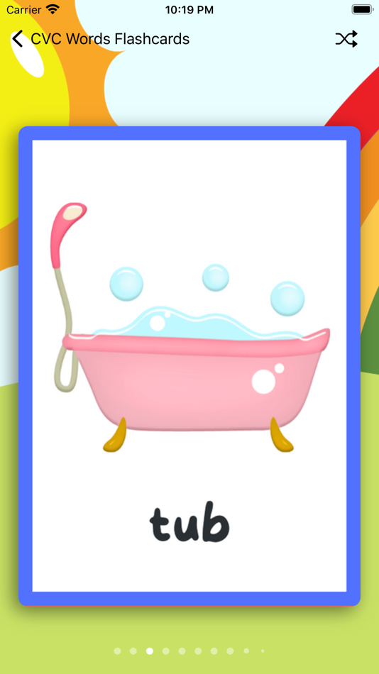 #7. CVC Words Flashcards (iOS) 由: SCRIPTREPUBLIC SOFTWARE DEVELOPMENT SERVICES