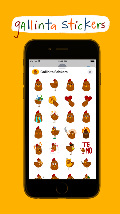 Gallinita Stickers Screenshot