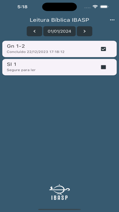 Leitura Bíblica IBASP Screenshot