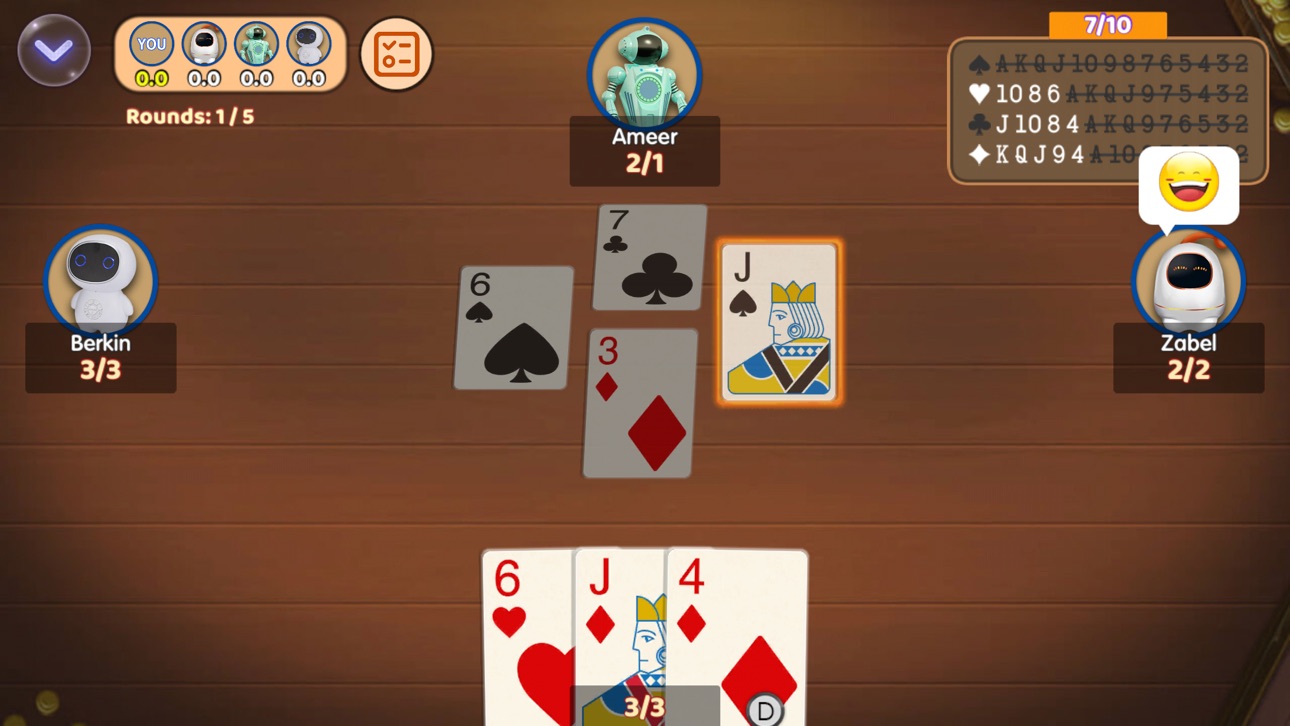 Screenshot 4 of Callbreak Offline : Tash Game