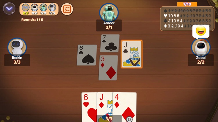 Callbreak Offline : Tash Game screenshot-3