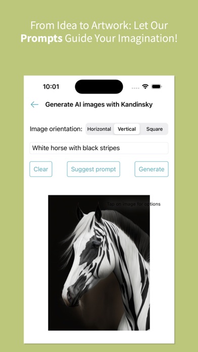 Promptum - AI images feed Screenshot