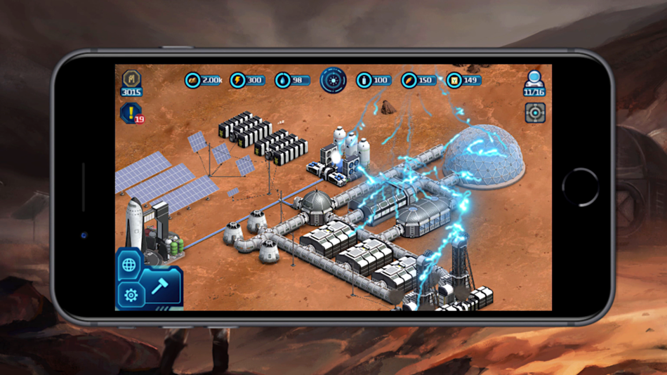 #5. Occupy Mars: Colony Builder (iOS) 由: PLAYWAY SPOLKA AKCYJNA