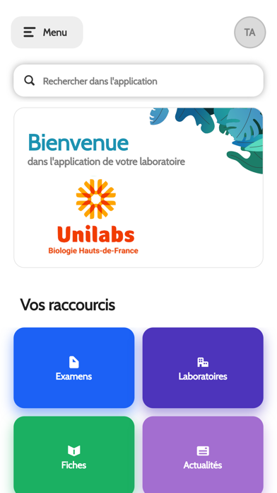 Screenshot #2 pour Unilabs Haut-de-France