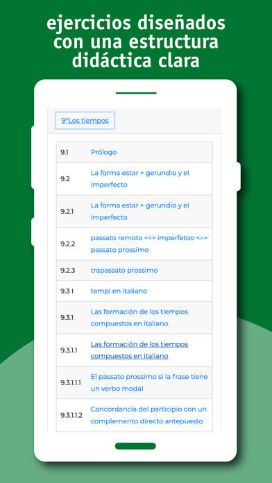 curso de italiano Screenshot