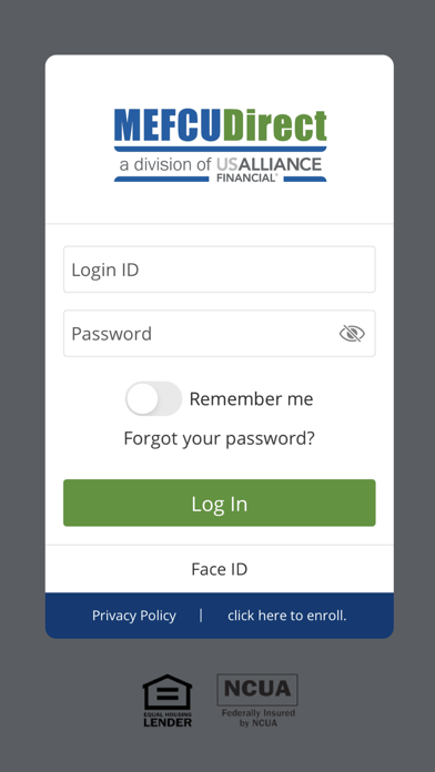 Screenshot #1 pour MEFCUDirect Mobile