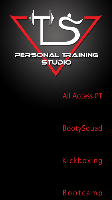 TS Personal Training Studio Screenshot