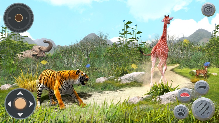 Wild Lion Simulator Games 3D screenshot-3