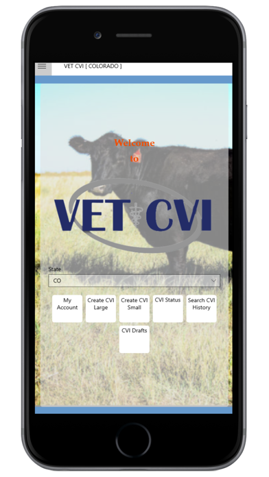 VET-CVI Screenshot