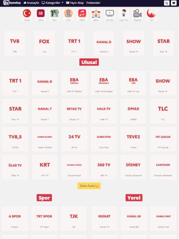 Screenshot #4 pour canlı tv plus - HD