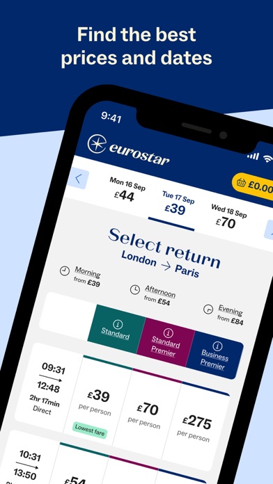 Eurostar Trains Screenshot