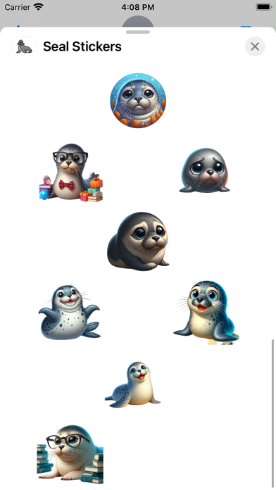 Screenshot #3 pour Seal Stickers