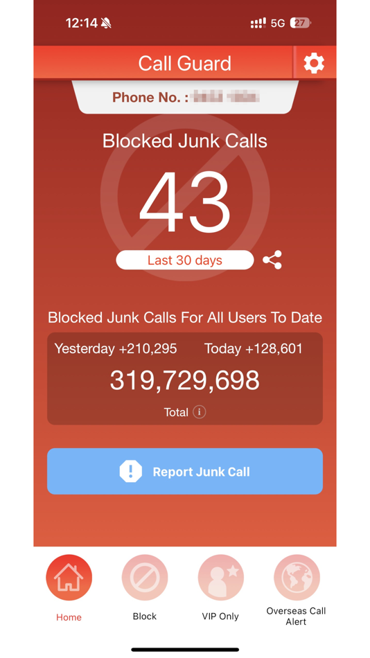#1. 來電管家 Call Guard (iOS) 由: SmarTone Mobile Communications Limited