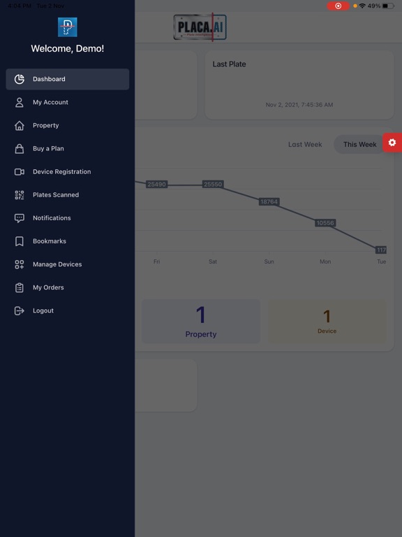 App screenshot