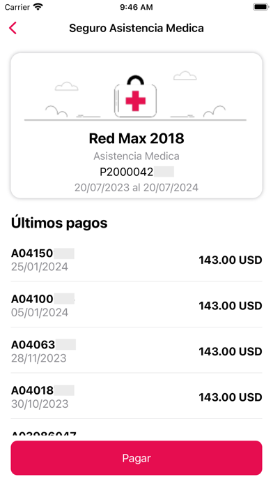 BISA Seguros Screenshot
