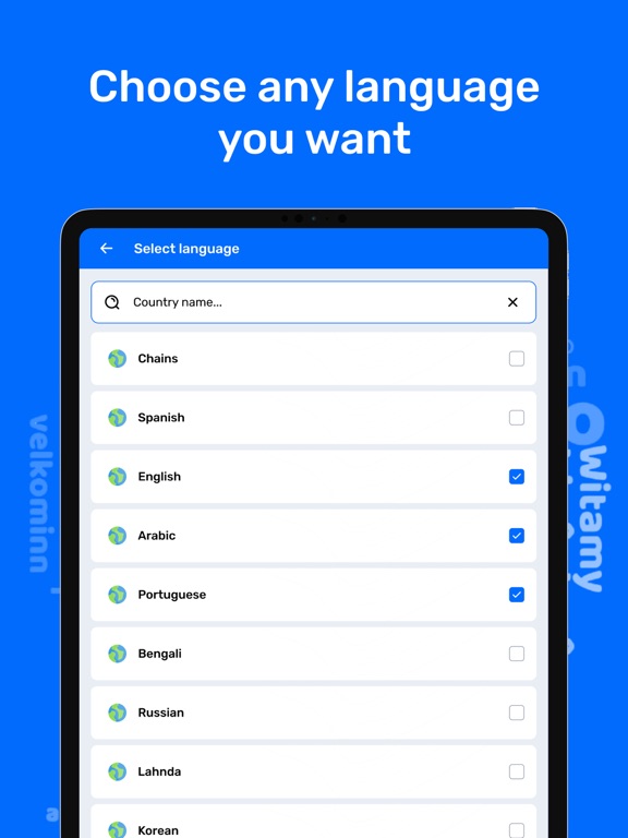 Type & Translate Keyboards iPad screenshot 6 - Utilities app