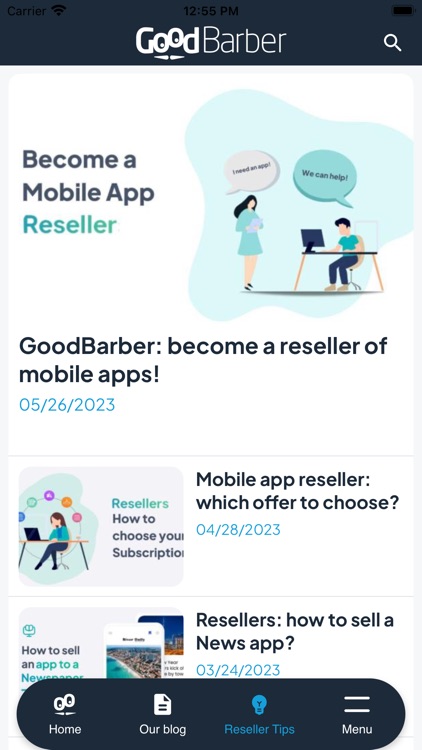 GoodBarber News