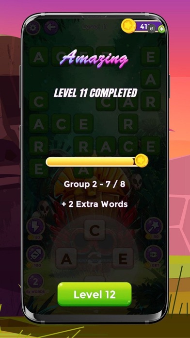 Word Scramble - Cross Fun Screenshot