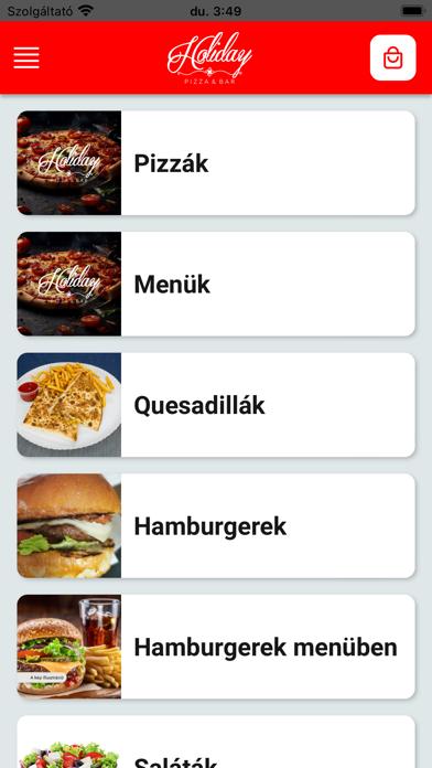 Holiday Pizza & Bar Screenshot