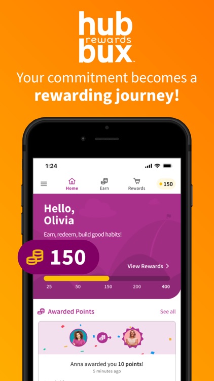 Hubbux Rewards by PracticeGenius LLC