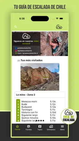 Game screenshot Guía de Escalada Chile apk